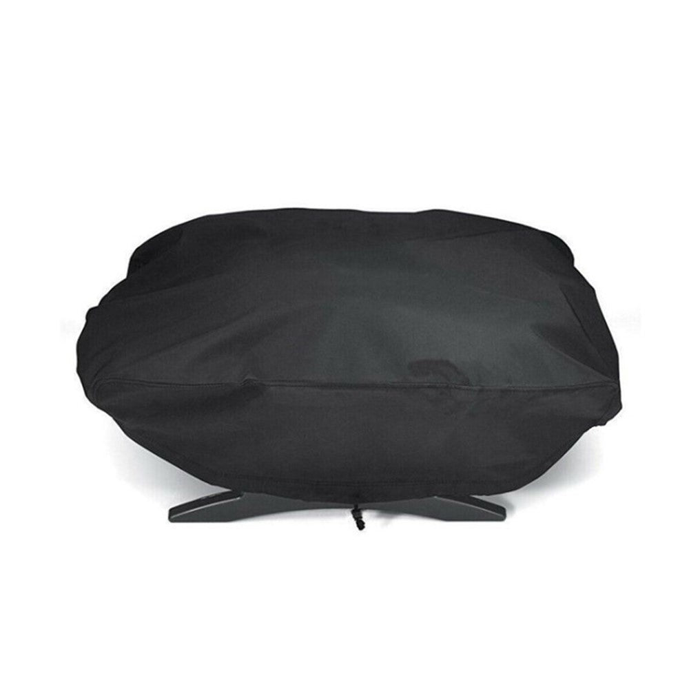 For Weber 7110 Q1000 Series Oven Hood 67.1x44x32cm 420D Dust-proof Waterproof BBQ Grill Cover