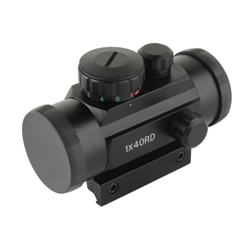 1X40 Red Green Dot Sight Riflescope Tactical Telescope Monocular