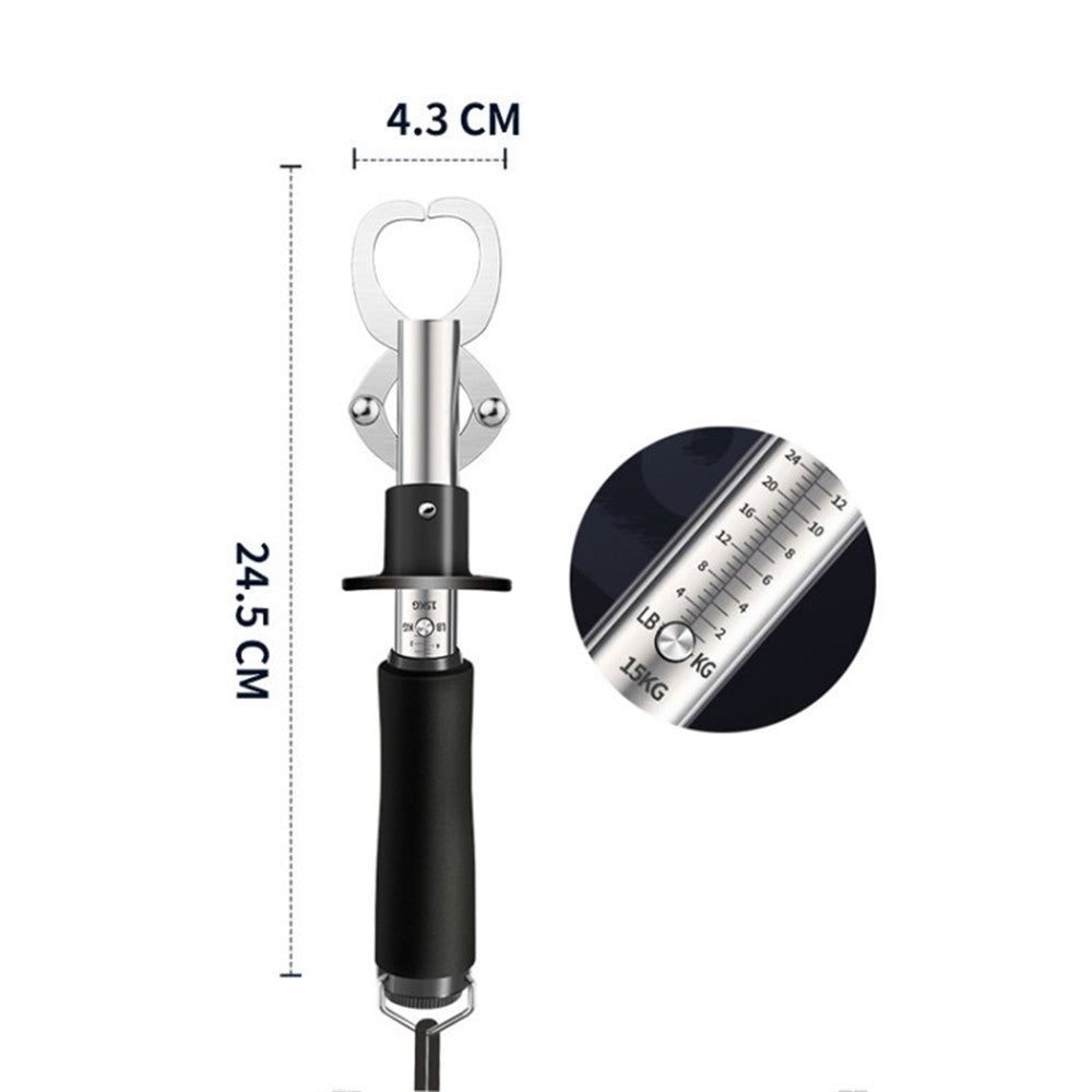 Fish Lip Gripper Fish Scales Professional Fish Holder Stainless Steel Fish Lip Grabber Fish Lip Grip Tool