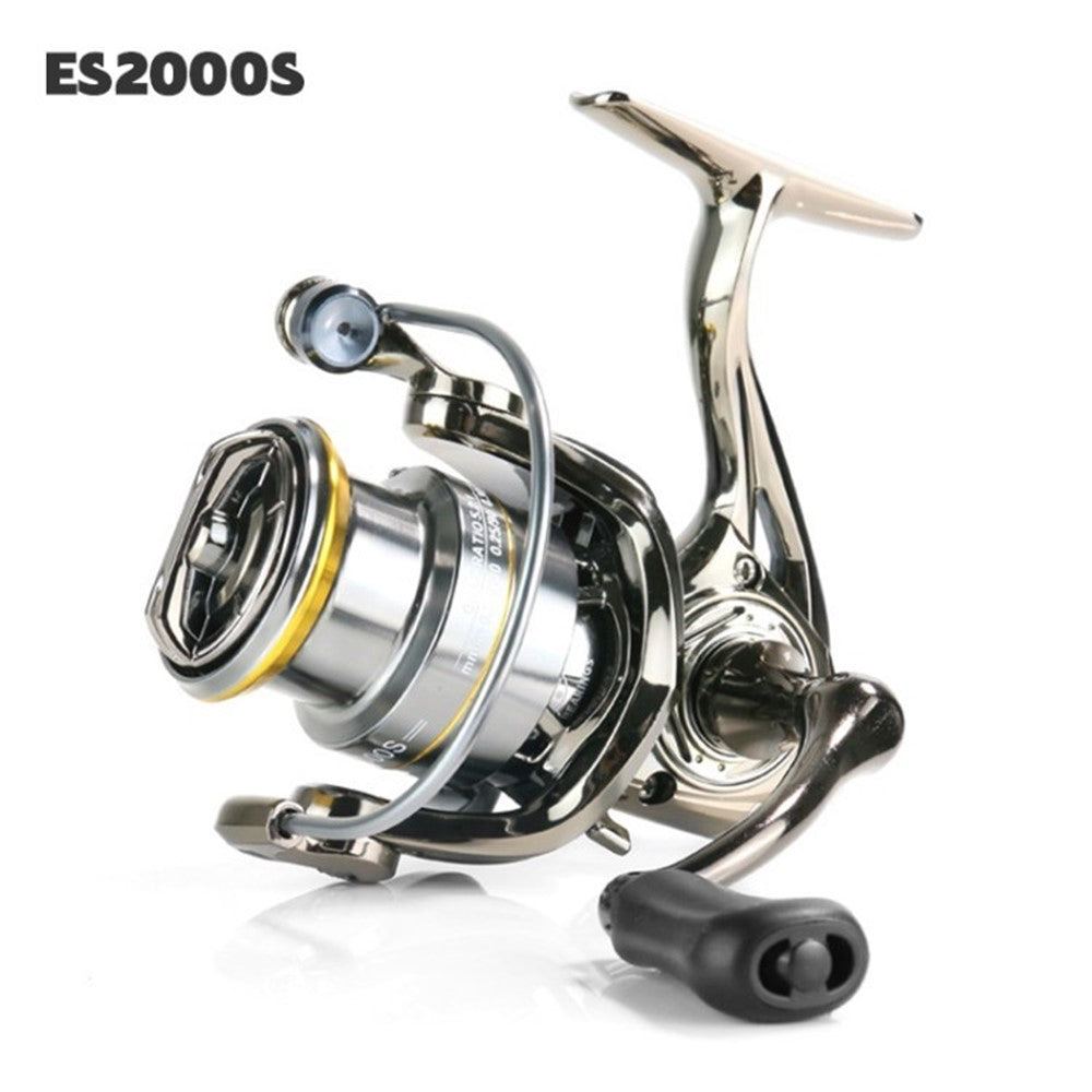 DEUKIO Outdoor Fishing Reel Full Metal 5+1BB 5.2:1 Spinning Wheel