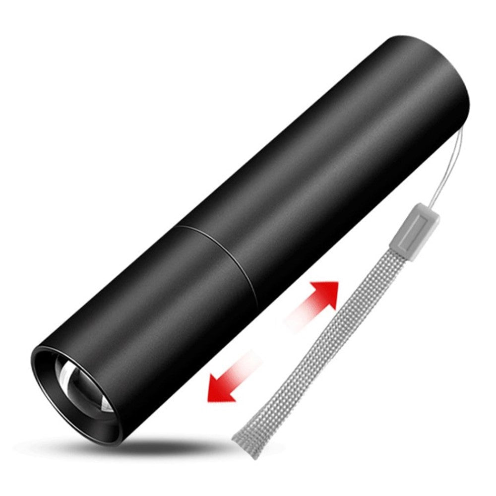 LED Flashlight Mini Portable Rechargeable Flashlight for Outdoor Fishing Camping