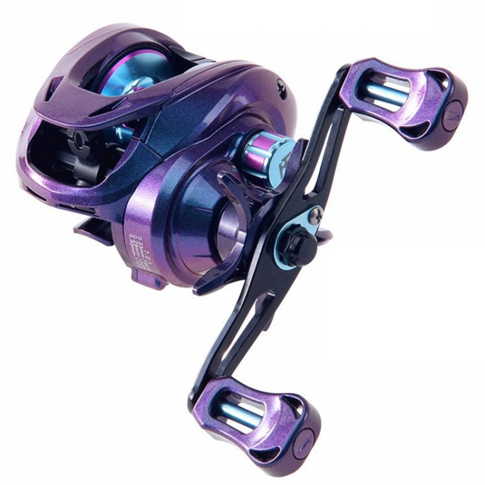 AT200 Universal Cup Colorful Drop Wheel 7.2:1 Speed Ratio 5-Axis 8KG Unloading Force Fishing Reel