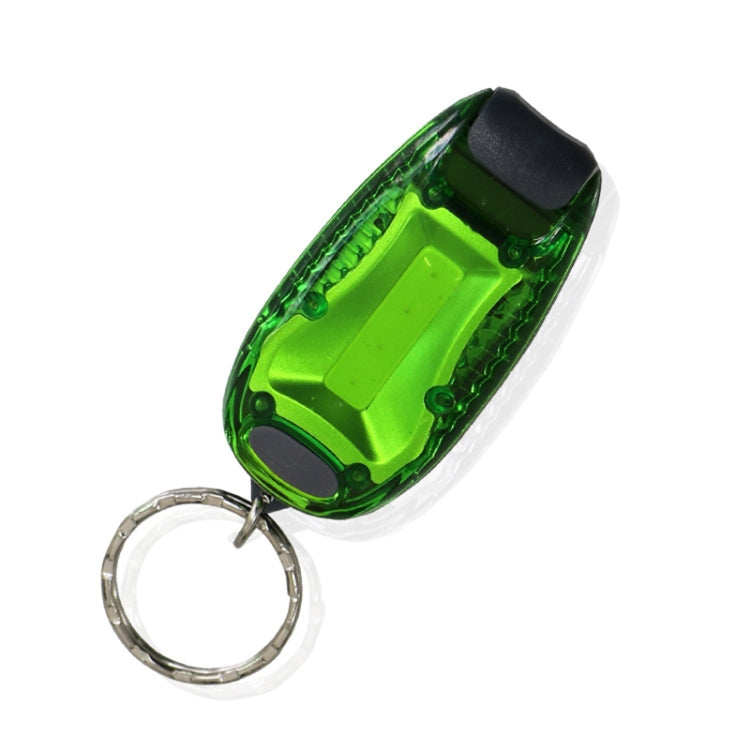 Multifunctional Portable Bicycle Taillight Helmet Light Running Warning Light Luminous Keychain