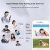 1080P High-Definition Mini Portable Camera Smart WiFi Wireless Security Camera Night Vision Motion Detection with APP Magnetic Design Rotatable Base Bracket for Home Security Outdoor Exercising Kids Monitoring Pets Monitoring-WAYBIKER