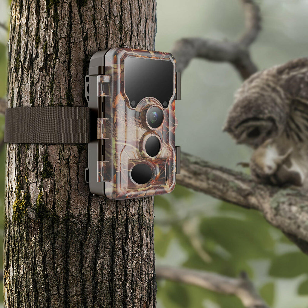 SJCAM M50 1296P Trail Camera 24MP WiFi Game Camera Wildlife Watching Camera with Infrared Night Vision Motion Activated IP65 Waterproof-WAYBIKER
