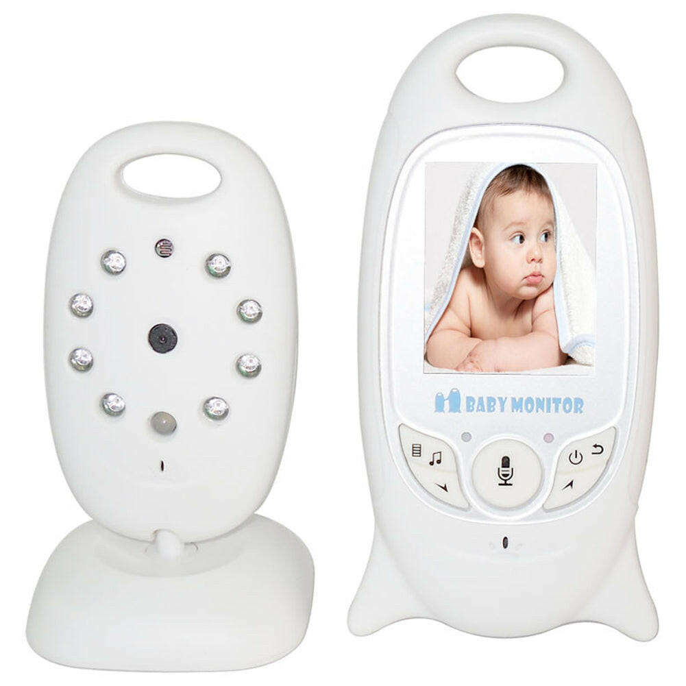 VB601 Wireless Video and Audio Baby Sleeping Monitor Rechargeable Battery Nanny Camera 2in Display Mini Infant Monitoring Device-WAYBIKER