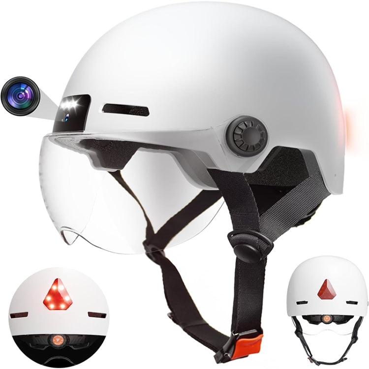 M6 1080P HD Camera Recorder Cycling Smart Helmet, Size: 54-63cm