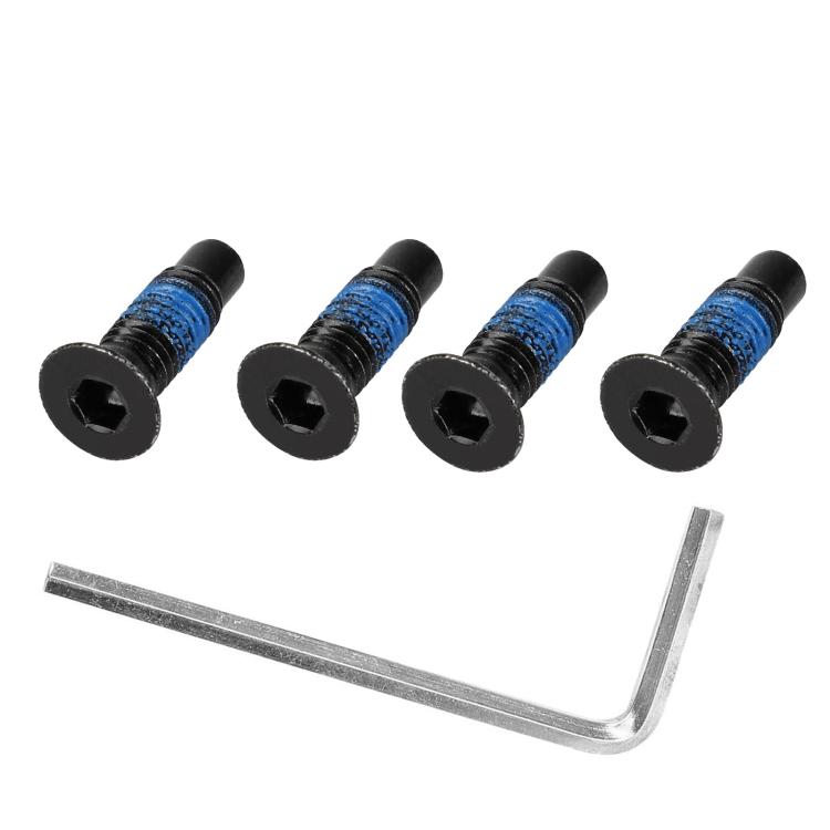 For Xiaomi Mijia M365 / No.9 Scooter MAX G30 Electric Scooter Extended Front Screw with Adhesive, 1 Screw, 4 Screws + Tools, 10 Screws + Tools, 12 Screws + 1 Hex Wrench