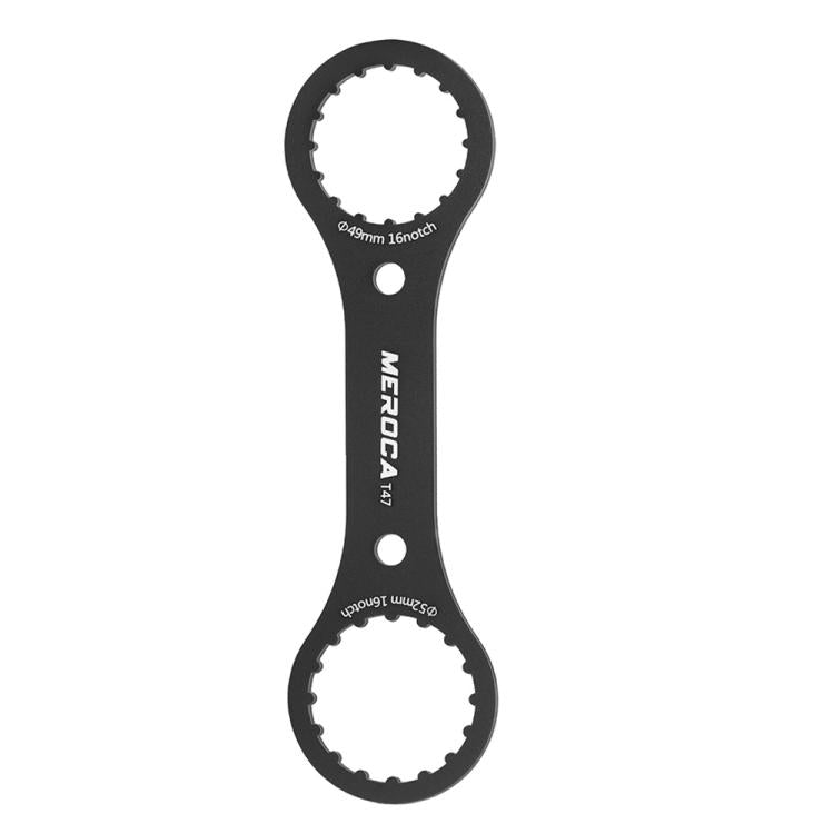 MEROCA Bicycle Hollow Crankset Removal Tool Axis Spanner, BB44, BB39+BB40.5 2 in 1 Wrench, BB49+BB52 2 in 1 Wrench For T47, BB44+BB46 2 in 1 Wrench
