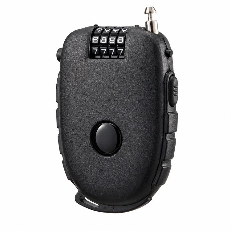 Portable Stretchable Steel Wire Helmet Lock