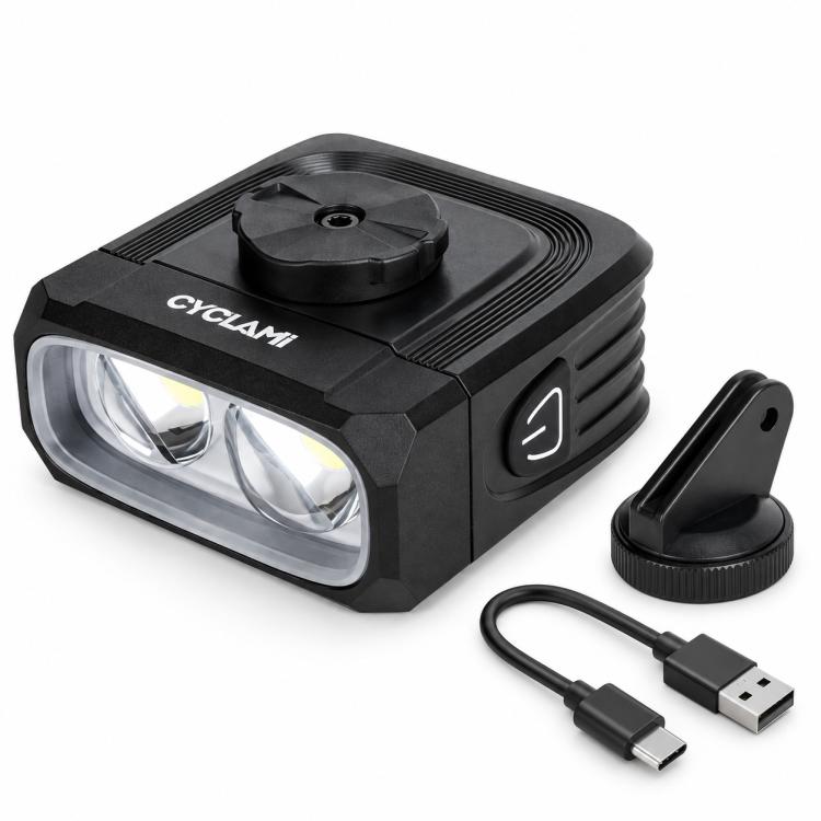 CYCLAMi CYC1100 High Brightness Cutoff Line Hanging Road Bike Front Light, CYC1100