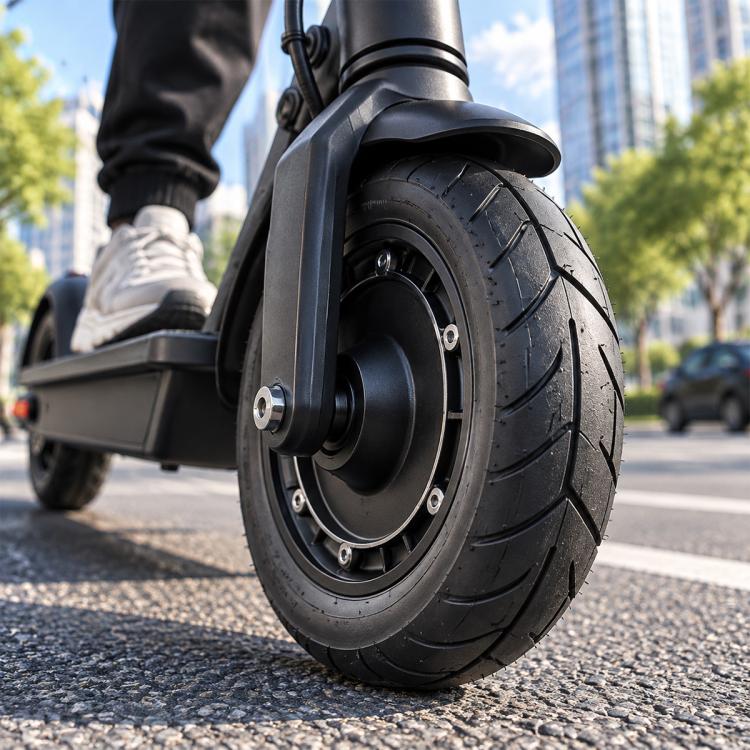 AIMITE Electric Scooter Motor Quick Release Wheel Hub Assembly with Self-Sealing Vacuum Tire, For Ninebot Max G3