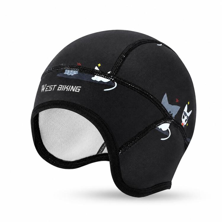 WEST BIKING Kids Winter Fleece Thermal Cap Windproof Cold Weather Face Mask for Cycling Skiing, One Size