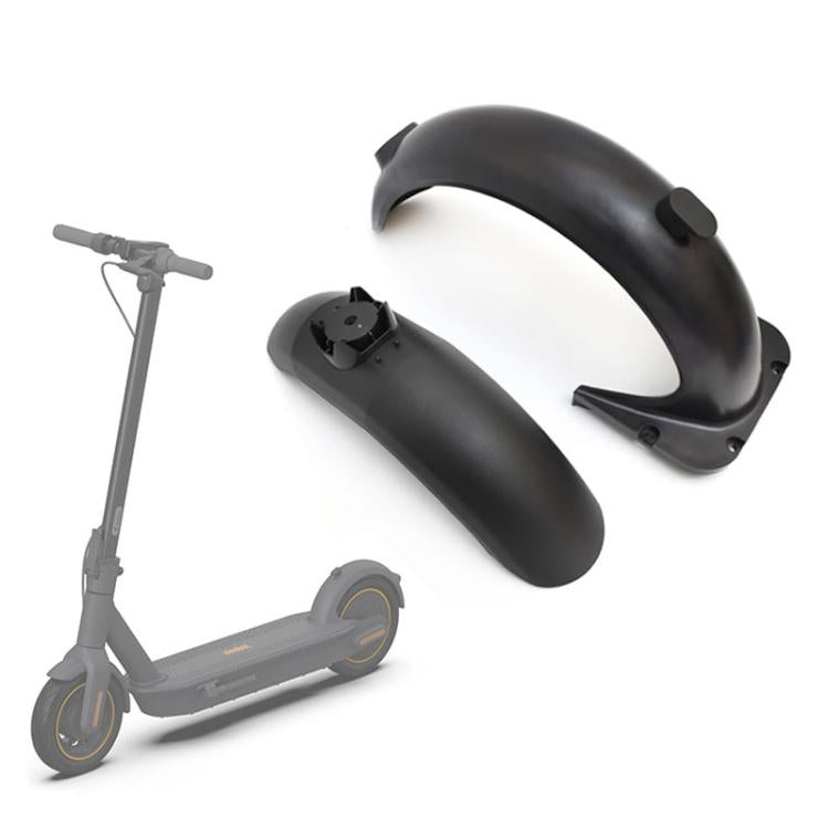 Electric Scooter Front and Rear Mudguards Set for Ninebot Max G30 / G30D, Front and Rear Mudguards