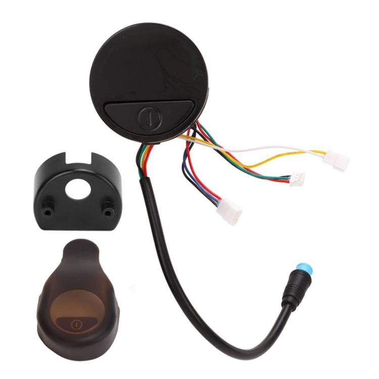 Electric Scooter Bluetooth Dashboard Display Panel with Silicone Protective Cover for Ninebot ES1 / ES2 / ES3 / ES4, Black Silicone Cover, Pink Silicone Cover, Red Silicone Cover, Yellow Silicone Cover, Grey Silicone Cover, Blue Silicone Cover