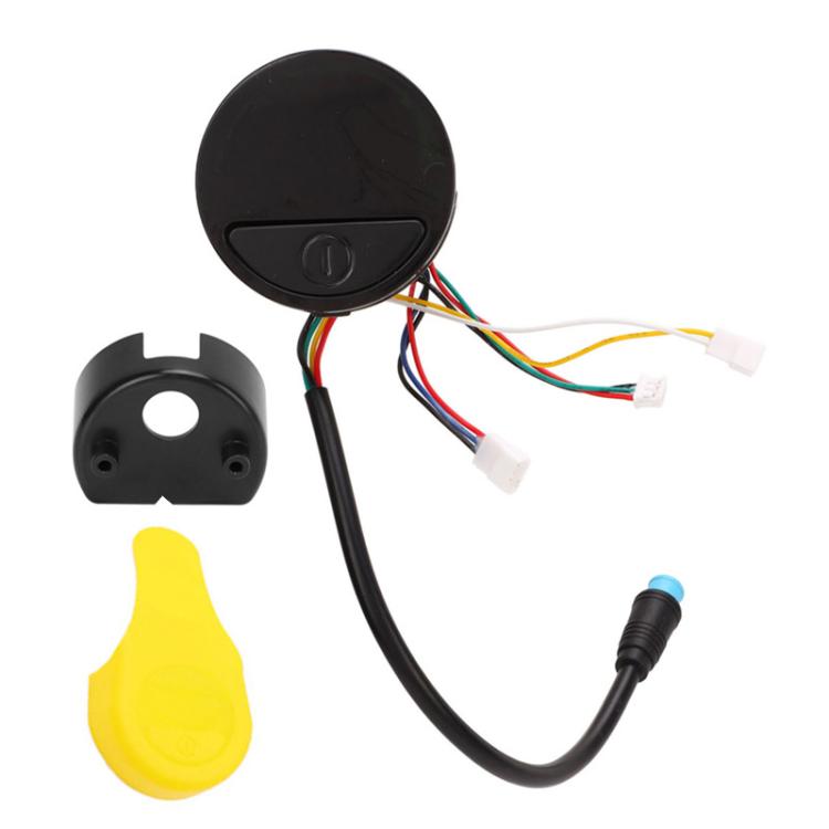 Electric Scooter Bluetooth Dashboard Display Panel with Silicone Protective Cover for Ninebot ES1 / ES2 / ES3 / ES4, Black Silicone Cover, Pink Silicone Cover, Red Silicone Cover, Yellow Silicone Cover, Grey Silicone Cover, Blue Silicone Cover