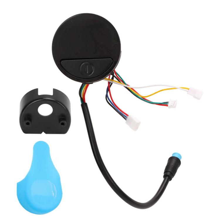 Electric Scooter Bluetooth Dashboard Display Panel with Silicone Protective Cover for Ninebot ES1 / ES2 / ES3 / ES4, Black Silicone Cover, Pink Silicone Cover, Red Silicone Cover, Yellow Silicone Cover, Grey Silicone Cover, Blue Silicone Cover