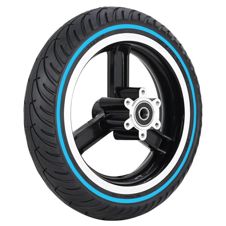 8.5 inch Internal Honeycomb Solid Tire Driven Coil Rear Wheel Hub for KUGOO M4 / M4 Pro