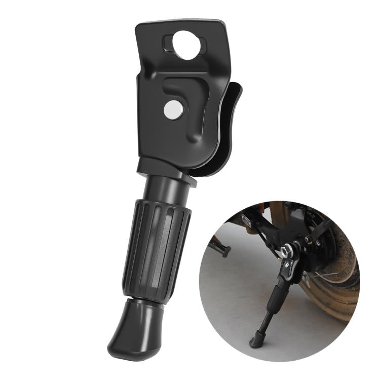 Adjustable Electric Bicycle Side Kickstand E-Bike Foot Support Retrofit Accessory, 12 inch, 16 inch