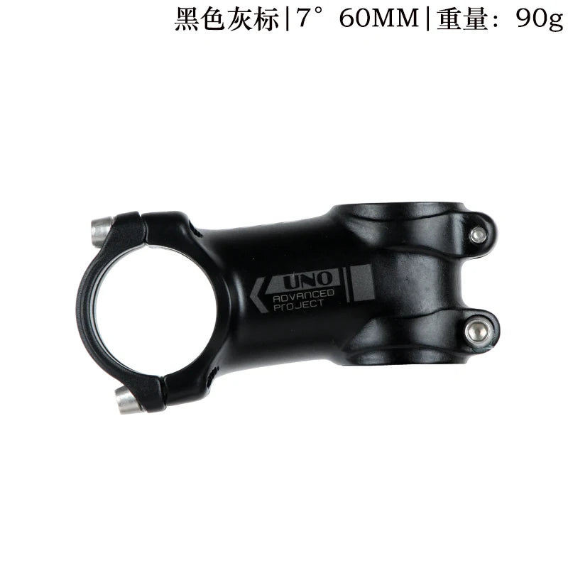 UNO Ultralight 7/17 Degrees Bike Stems MTB Mountain Road Bicycle Stem 31.8* 60 -130mm
