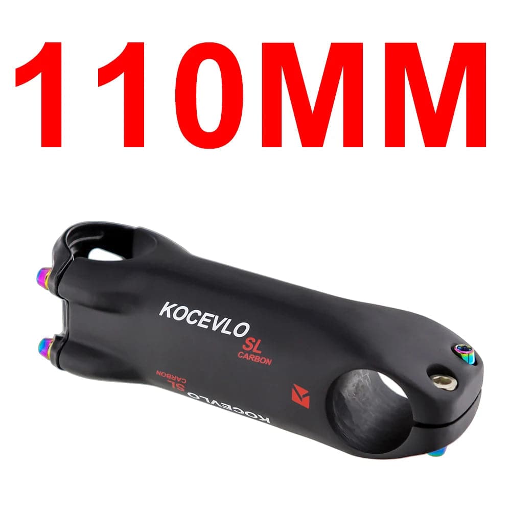 KOCEVLO SL SPEED T800 Carbon Stem 6Degree 28.6/31.8MM Carbon Road Bike Stem MTB Bicycle Stems Positive Negative Cycling Parts-WAYBIKER