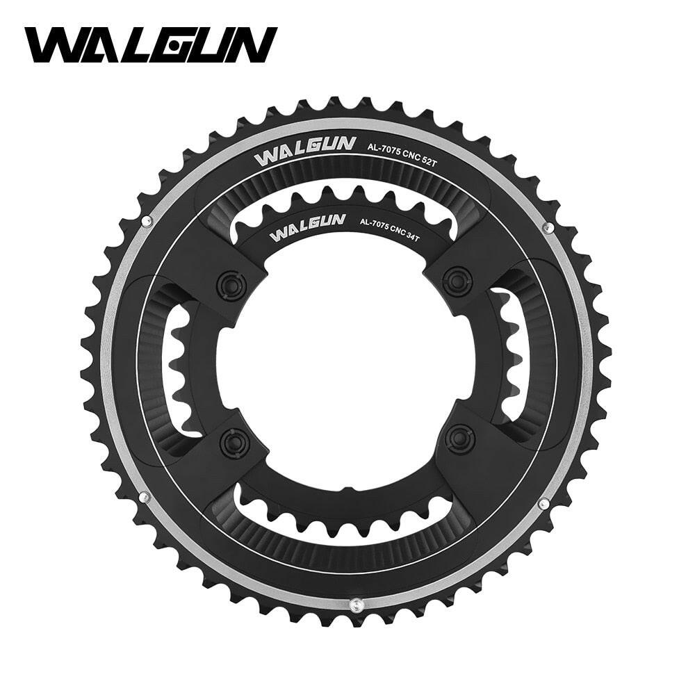 Road Bike Chainring 110bcd 11-Speed 50t-34t 52t-36t 53t-39t Double Chain Ring for Shimano 105 Ultegra Dura Ace Bicycle Crankset-WAYBIKER