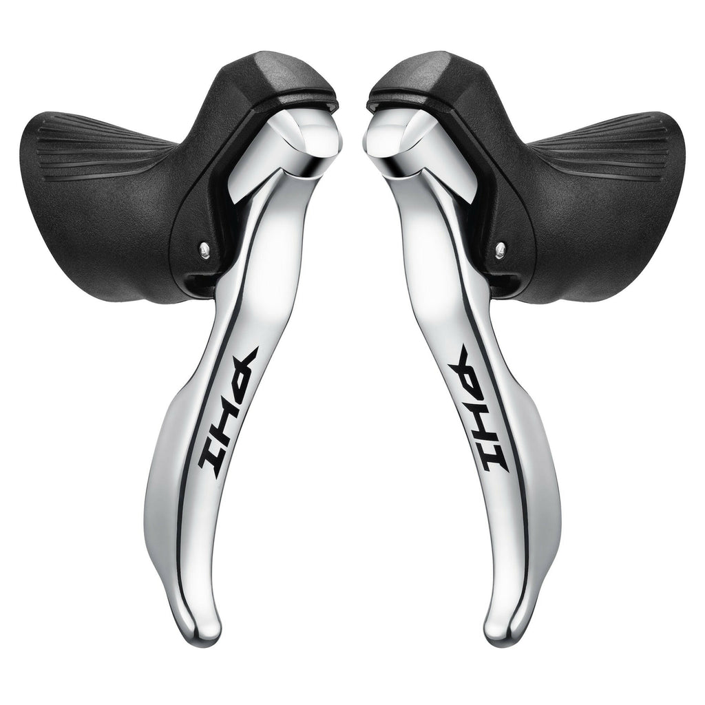 SENSAH silvery Road Bike Shifters  2×8/2×9/2X10/2X11Speed Lever Brake Bicycle Derailleur Compatible for  6800 Claris Sora R8000-WAYBIKER