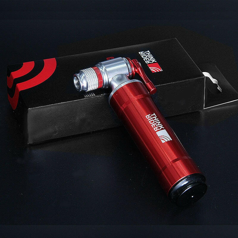CO2 Pump For Bicycle Schrader Presta Adapter Bike Pump Inflator Aluminum Tire Tube Mini size MTB Bicycle Pumps CO2 Cartridge-WAYBIKER