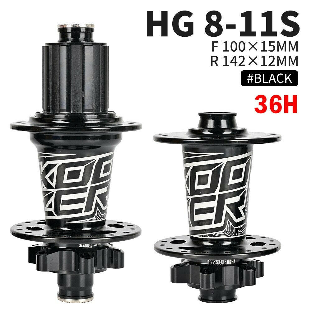 Bicycle Hub KOOZER XM490 Sealed Bearings Hub 6 Pawl 72T Noise Hub For HG 8 9 10 11 12 Speed For Sram NX SX 12S 28/32/36Hole-WAYBIKER