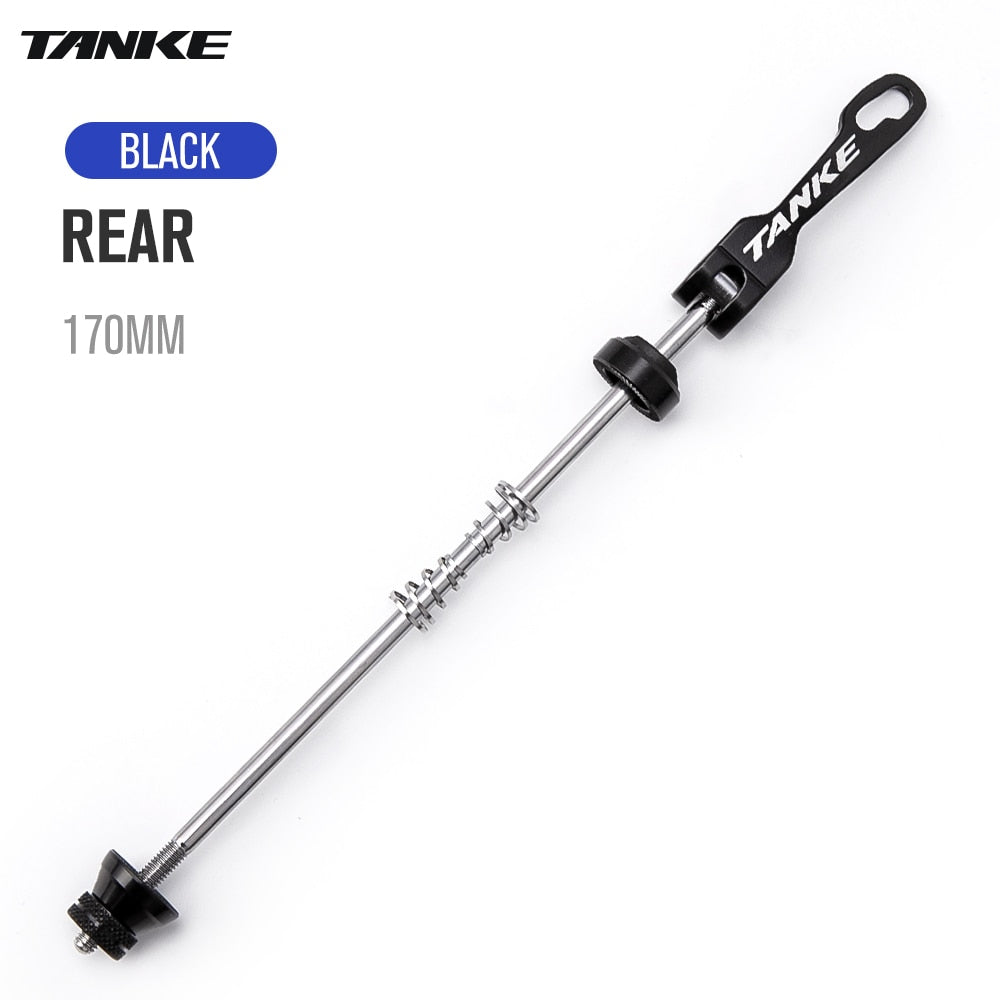 TANKE Bicycle Quick Release Bolt Hub Skewers Lever Axle Road Mountain Bike  Replacement Cycling Parts For Front 100mm Rear 135mm-WAYBIKER