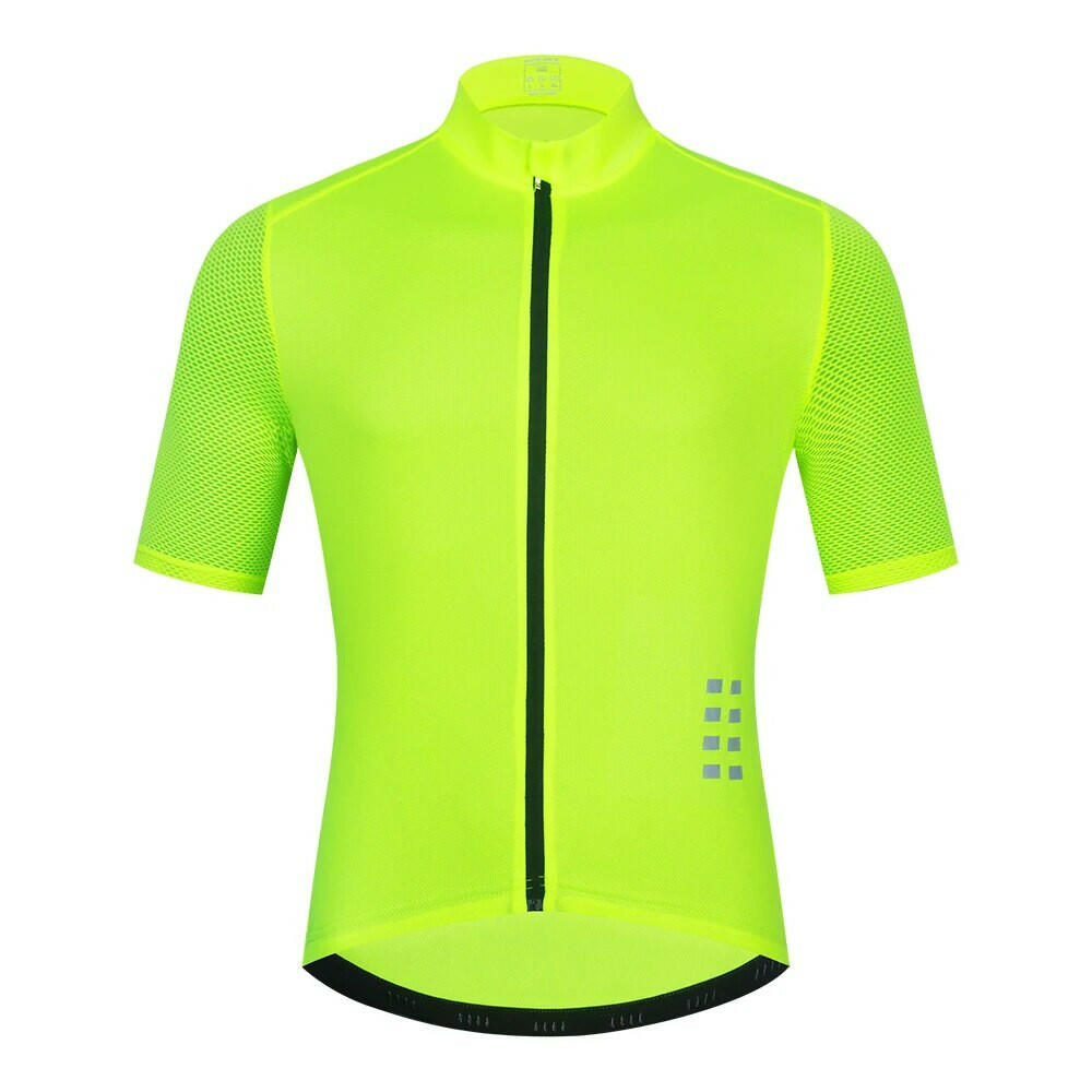 WOSAWE Men's Cycling Jersey Breathable MTB Jersey Bicycle Shirts Short Downhill Bike Wear Summer Mountain Bicycle Clothing Top-WAYBIKER
