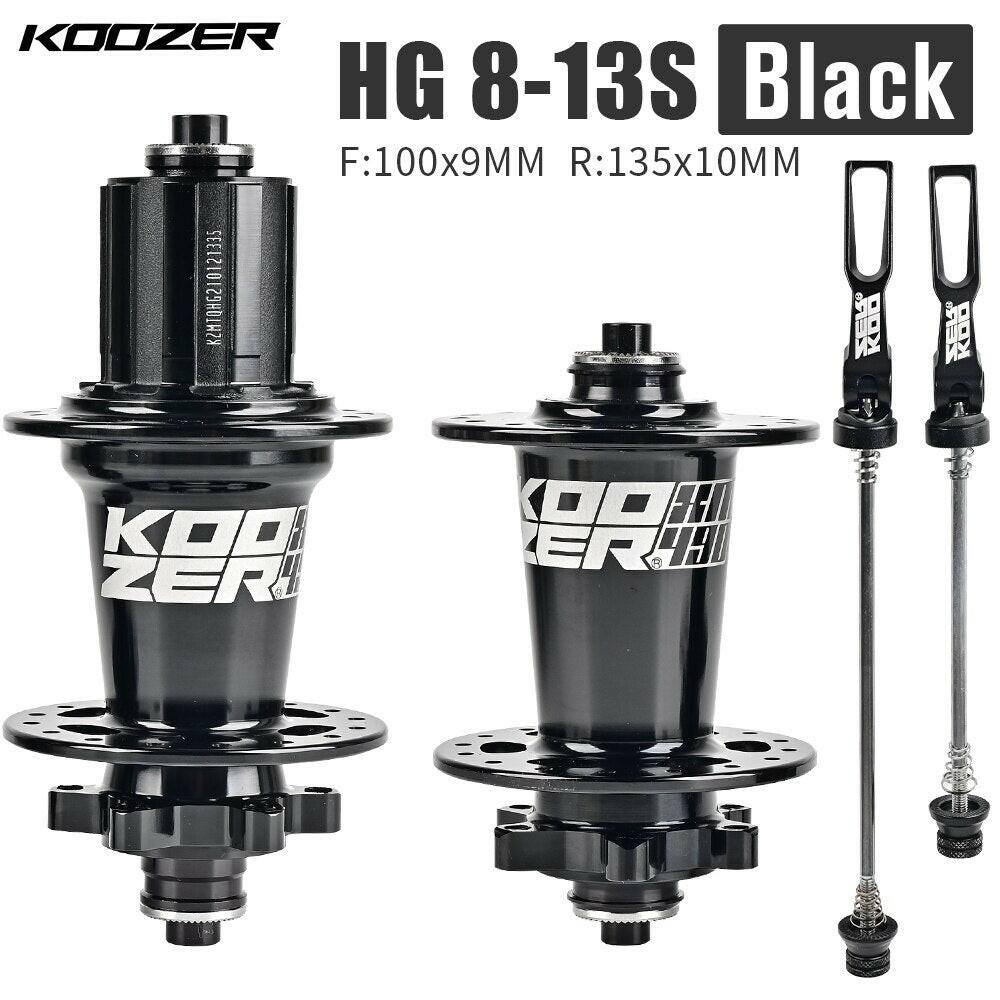 Bicycle hubs KOOZER XM490 PRO Mountain Bike Hub Stainless Steel Axle 32 Holes 6 Pawls 72 Clicks HG/XD/MS 8 9 10 11 12 Speeds