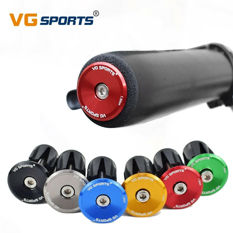 1 pair 2 pair Bicycle Grips Handle Bar Ends Cap BMX MTB Handlebar Plugs Bicycle Handlebar Mountain Road Bike Bicycle Accessories