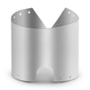 15cm/19cm Ultralight Titanium Camping Stove Wind Shield  Outdoor Gas Stove Windproof Plate Windshield Camping Stove Wind Screen-WAYBIKER