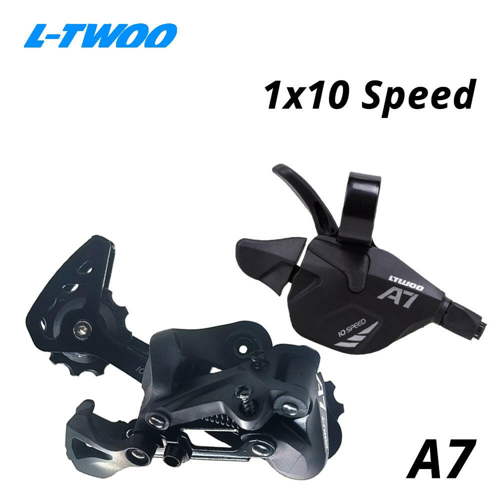 LTWOO A7 1X10 10 Speed Derailleurs Trigger Groupset 10s 10v Shifter Lever  Rear Derailleur Switches Compatible SRAM and SHIMANO-WAYBIKER