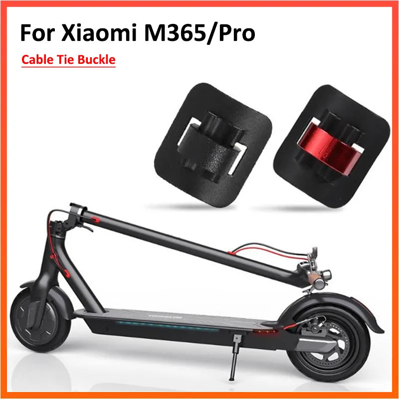 Aluminum Alloy Cable Card Tie Buckle Clean Beautiful Suitable for Xiaomi M365 PRO 1S Scooter Skateboard Parts