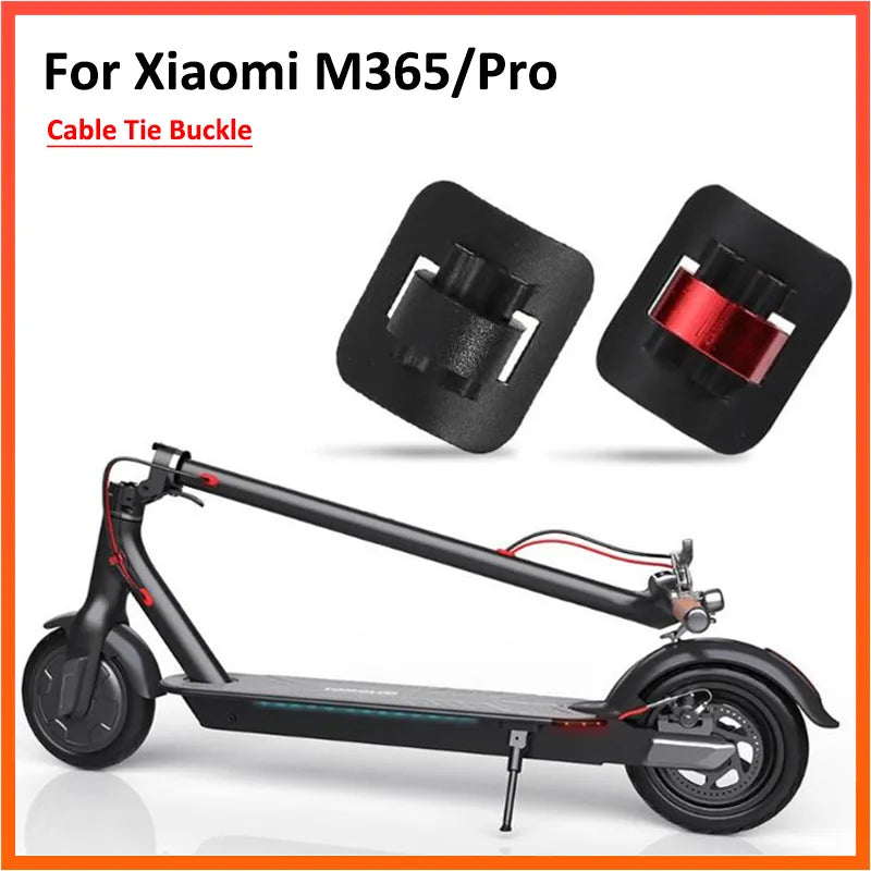 Aluminum Alloy Cable Card Tie Buckle Clean Beautiful Suitable for Xiaomi M365 PRO 1S Scooter Skateboard Parts-WAYBIKER