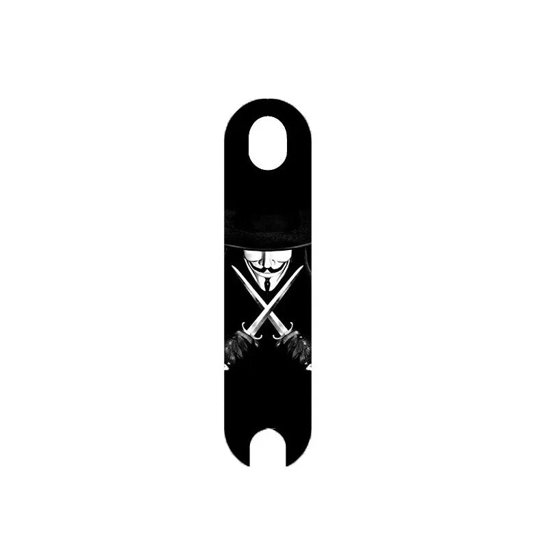 Creative Scooter Pedal Stickers Pad DIY Footboard Sticker Paper for XIAOMI Mijia M365 Pro Electric Scooter Accessories-WAYBIKER