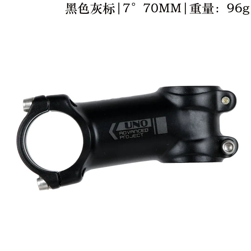 UNO Ultralight 7/17 Degrees Bike Stems MTB Mountain Road Bicycle Stem 31.8* 60 -130mm
