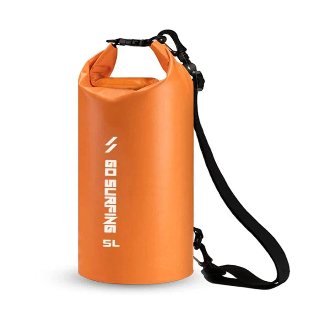5L/10L/20L PVC Waterproof Dry Bag Roll Top Dry Sack Floating Diving Foldable Bags for Camping Hiking Kayaking Rafting Boating-WAYBIKER
