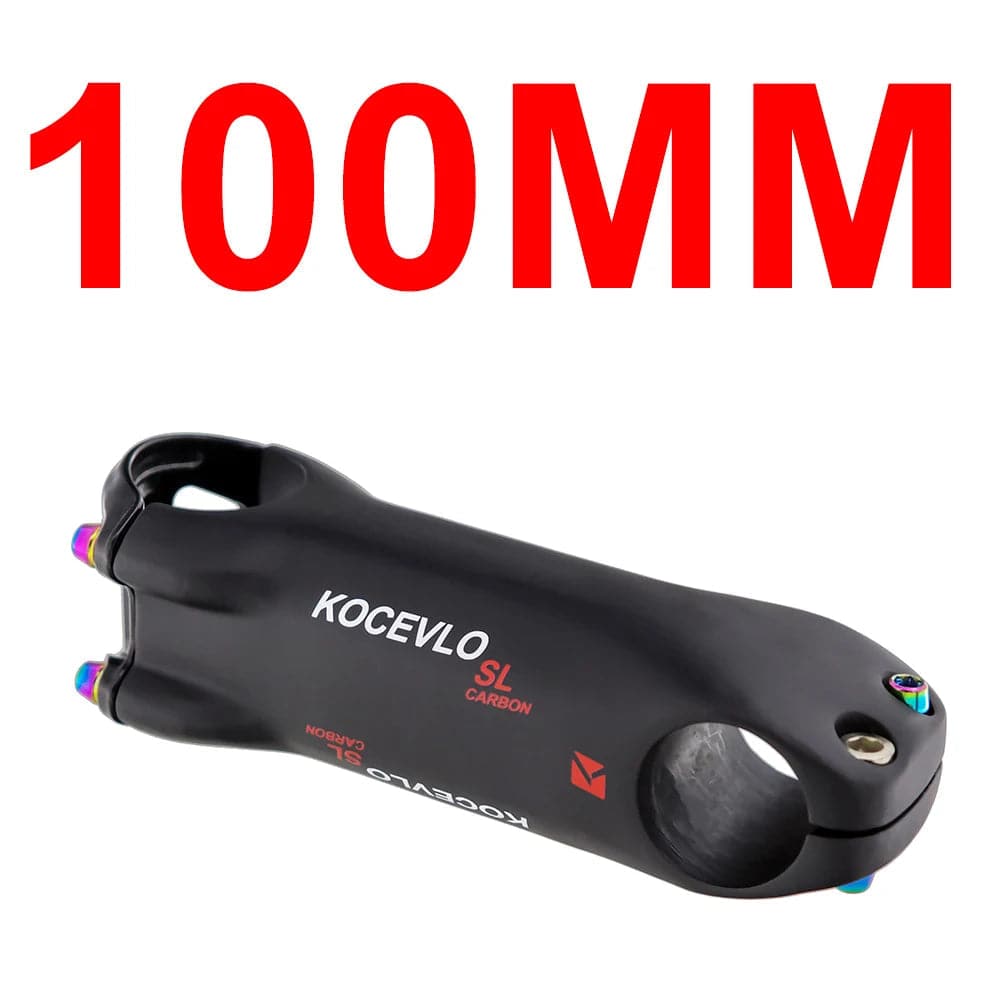 KOCEVLO SL SPEED T800 Carbon Stem 6Degree 28.6/31.8MM Carbon Road Bike Stem MTB Bicycle Stems Positive Negative Cycling Parts-WAYBIKER