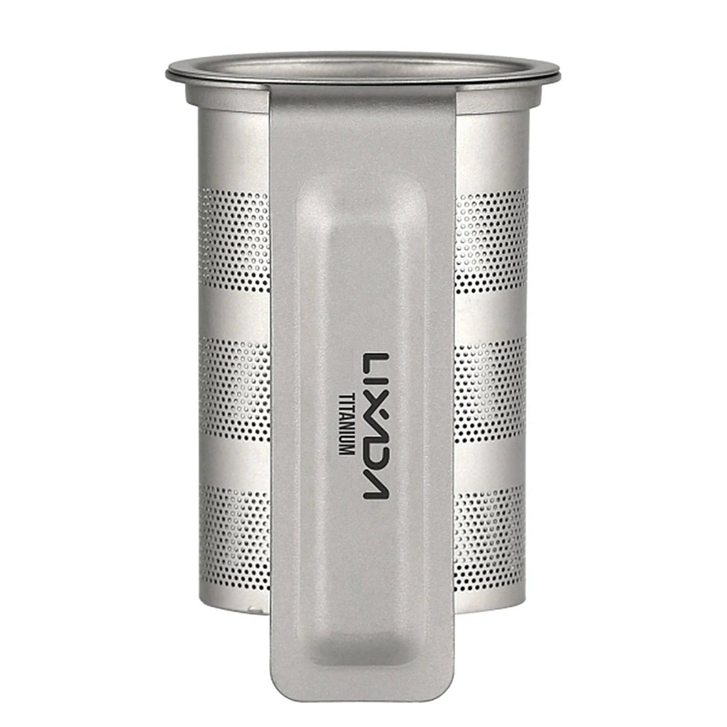 Reusable Pure Titanium Mesh Tea Infuser Tea Strainer Teapot Tea Leaf Spice Filter Drinkware Handle Strainer 2022 New Fast Ship-WAYBIKER