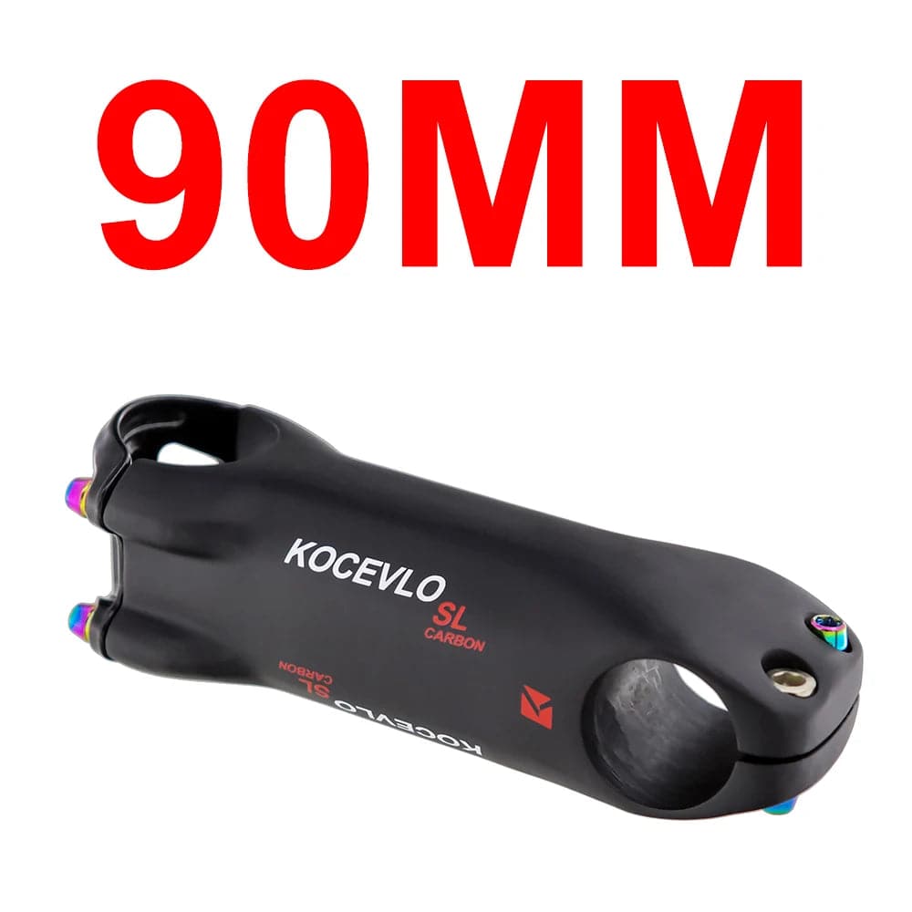 KOCEVLO SL SPEED T800 Carbon Stem 6Degree 28.6/31.8MM Carbon Road Bike Stem MTB Bicycle Stems Positive Negative Cycling Parts-WAYBIKER