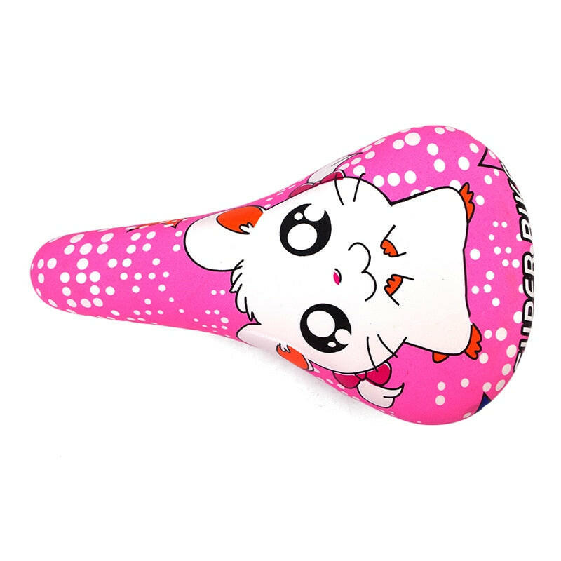 Bicycle saddle Kids BMX Outdoor Sports Bike Cushion Racing Extreme sports Competition Light Children saddle Bicycle Accessories-WAYBIKER