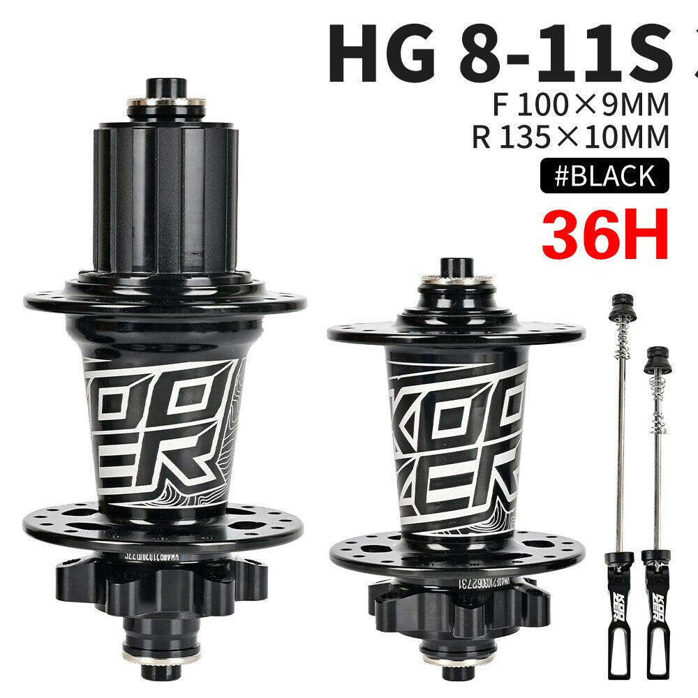 Bicycle Hub KOOZER XM490 Sealed Bearings Hub 6 Pawl 72T Noise Hub For HG 8 9 10 11 12 Speed For Sram NX SX 12S 28/32/36Hole-WAYBIKER