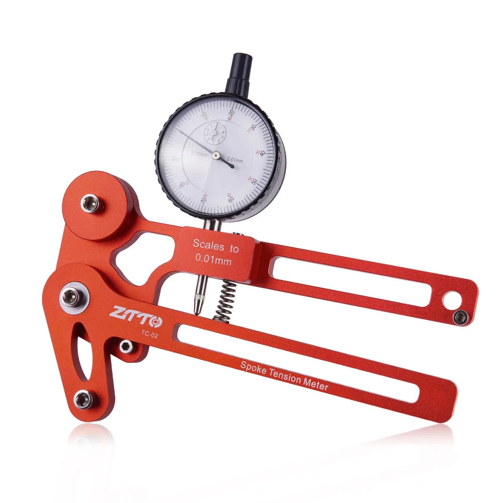 ZTTO Bicycle Tension Meter Electronic Precision Spokes Checker Bike Wheel Builders Tool Tensioner Reliable Accurate Stable TC-02