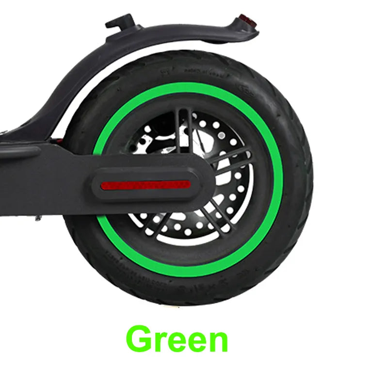 M365 1s E-Scooter Wheel Hub Protective Reflective Sticker For Xiaomi Pro Electric Scooter Wheel Sticker Parts-WAYBIKER