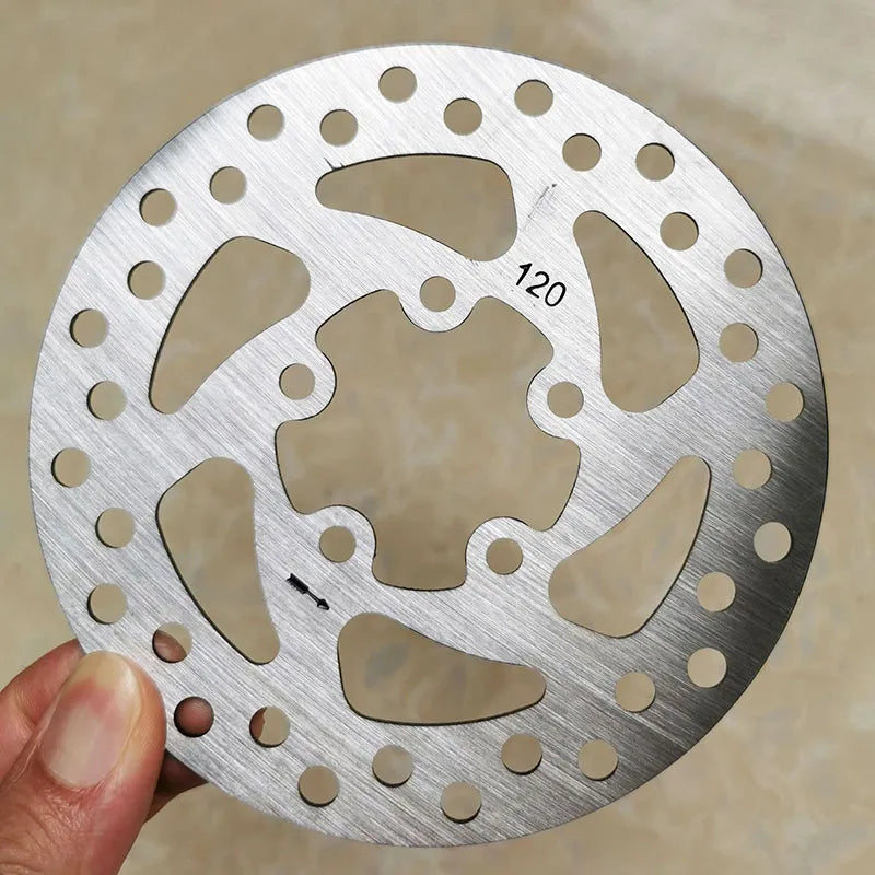 Electric Scooter Brake Disc 110mm 120mm DISC Rotor Pads Replacement Parts for Xiaomi M365 M365 Pro Electric Scooter Accessories-WAYBIKER