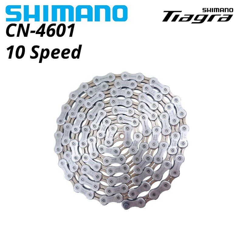 Shimano Tiagra 4600 CN-4601 Chains 10 Speed 112 Links Chain for Road Bike Bicycle 10S