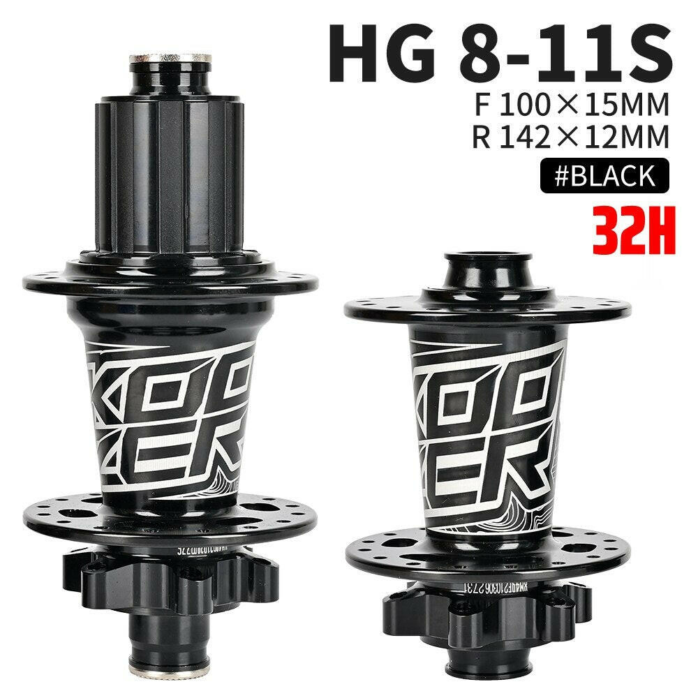 Bicycle Hub KOOZER XM490 Sealed Bearings Hub 6 Pawl 72T Noise Hub For HG 8 9 10 11 12 Speed For Sram NX SX 12S 28/32/36Hole-WAYBIKER